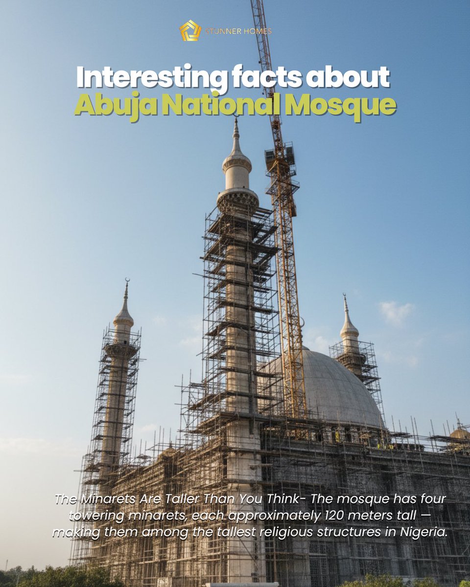 ArcStunner's tweet photo. Interesting Facts About Abuja National Mosque https://t.co/2UTPBeRXrQ
