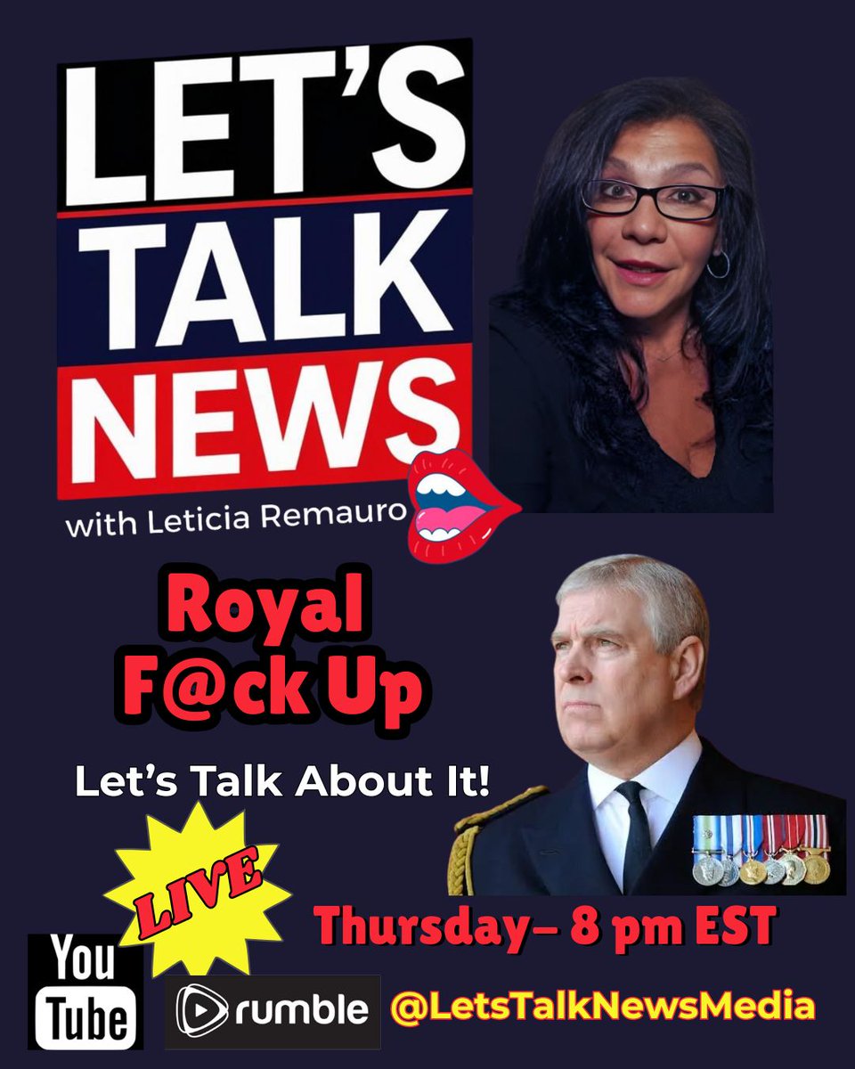 rightstuffgal's tweet image. Click the link for live chat at 8pm. #PrinceAndrew #conservativetalk
#livestream
youtube.com/live/WgvZ8IQVs…
