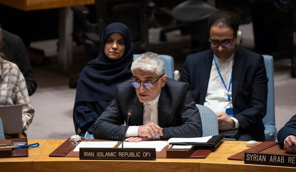 ⚡️ BREAKING | 🇮🇷
In a letter to the UN Security Council, Iran warned that if it is attacked, it would consider bases and assets of the “hostile force” in the region as legitimate targets.

Tehran said the U.S. would bear responsibility for any resulting consequences.