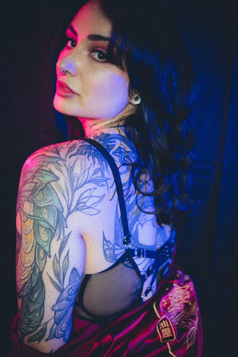 rare back tattoo reveal