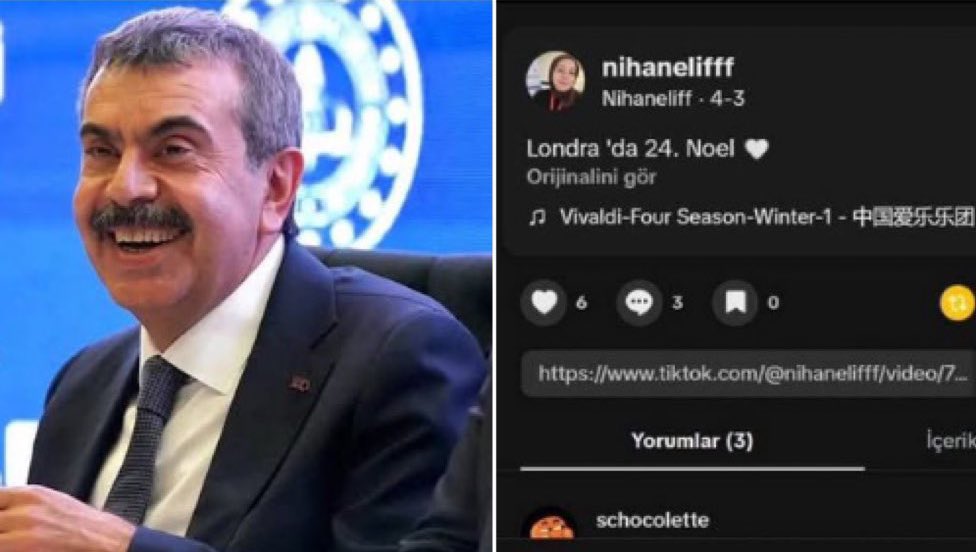 bahriyeucok1's tweet image. Okullarda Noel yasaktı, ama kızı Londra’da kutlamıştı.

Bugün çocuklar zorla camilere götürülüyor, kızı karma kolejde… 

Laiklik korunmazsa, özgürlükler belli zümrede olacak.