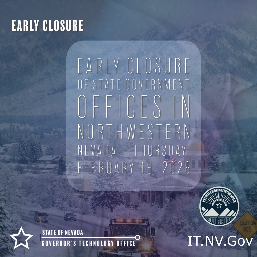 Governor's Technology Office, Nevada tweet media