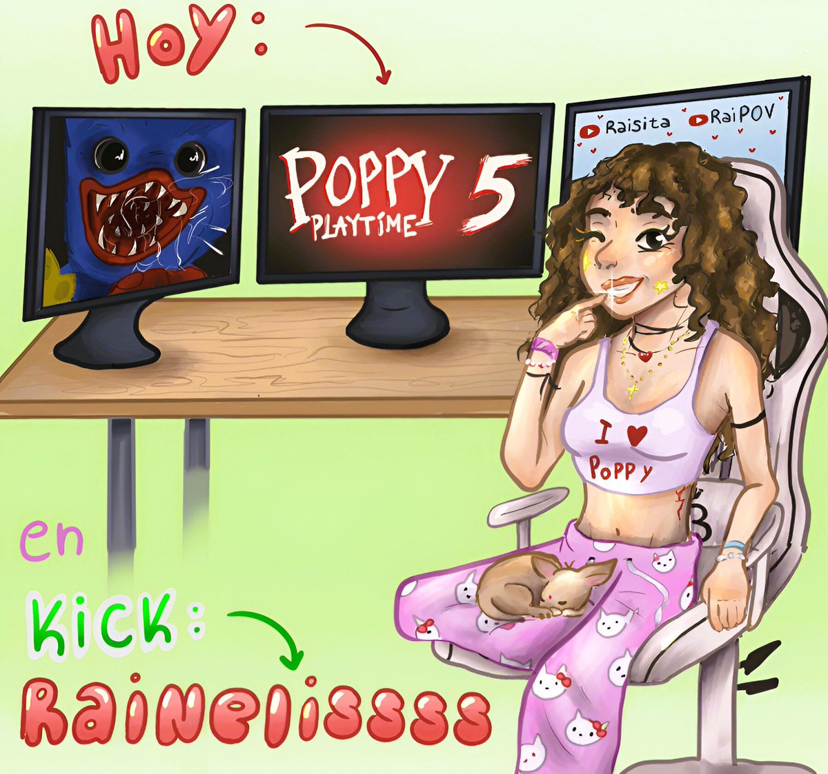 ¿TERMINAMOS POPPY HOY? solo tenemos 3 HORAS para intentar terminarlo.. nos vemos A LAS 7:30pm🇵🇷