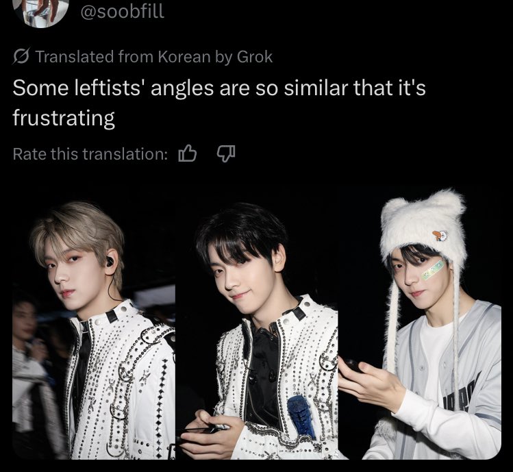 gojozzn's tweet photo. the translation is killing me like yes soobin my woke king https://t.co/eRydsQKJc1