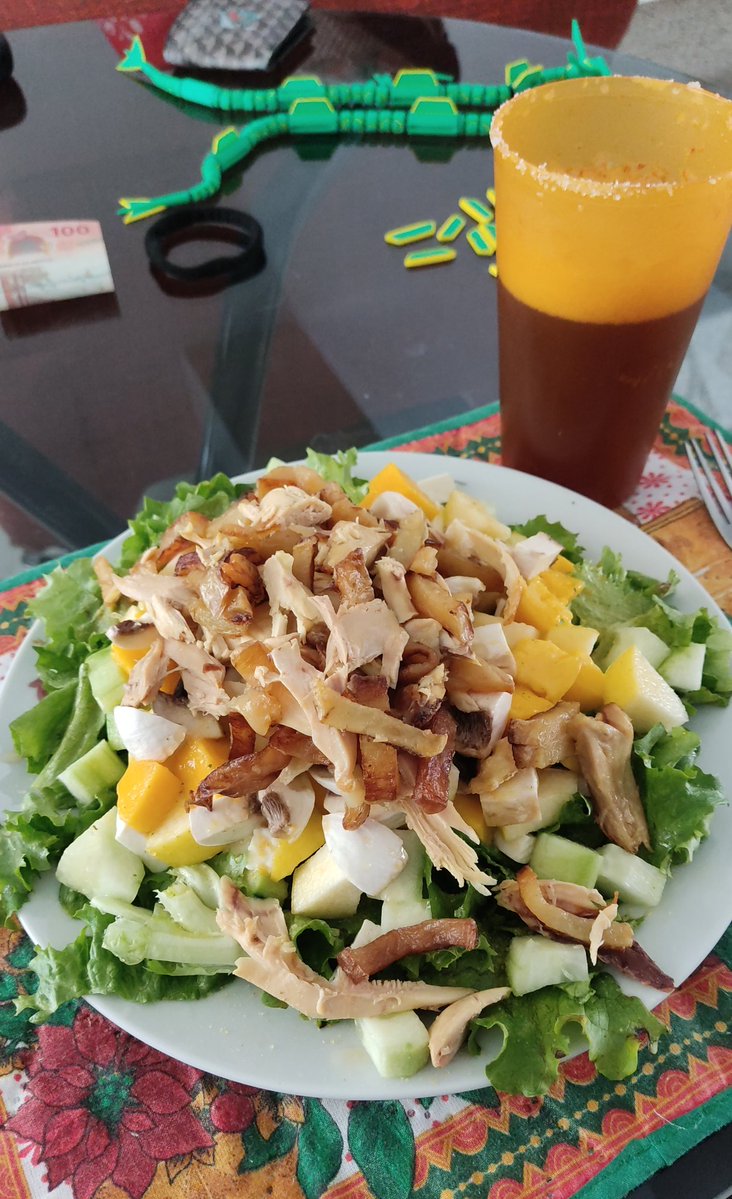 Pozole seco de pollo jajajaja