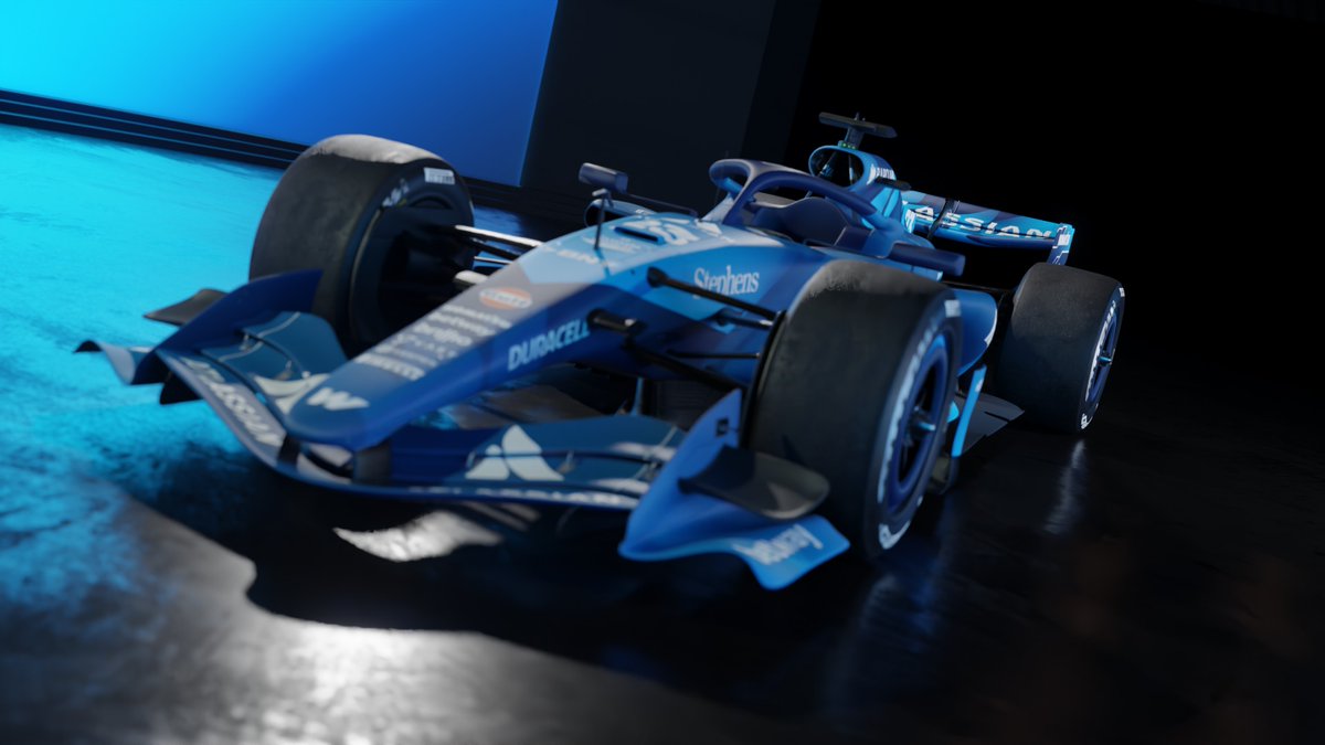 Day 16 Daily post until the F1 season starts
<a href="/WilliamsF1/">Atlassian Williams F1 Team</a> Livery Design