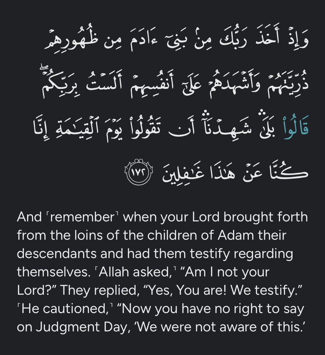 Muslim2988's tweet photo. @hope_pead “preincarnate oath that was made before birth”
That’s Islam bro https://t.co/nsBCIIDsFr