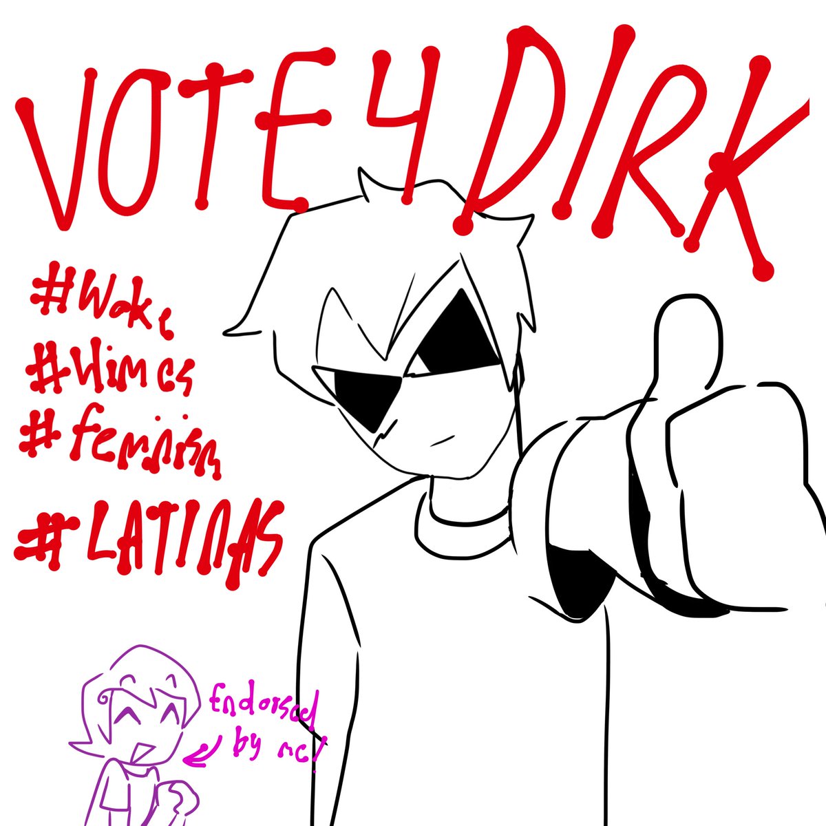 shiggl3z's tweet image. y’all voting for that bum are enforcing problematic behavior woke is DEAD!!! anyways !