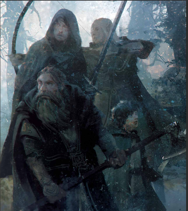 Pues seguimos haciendo PJs de El Señor de los Anillos.. Ya ganas de retomar esta partida con el nuevo sistema.