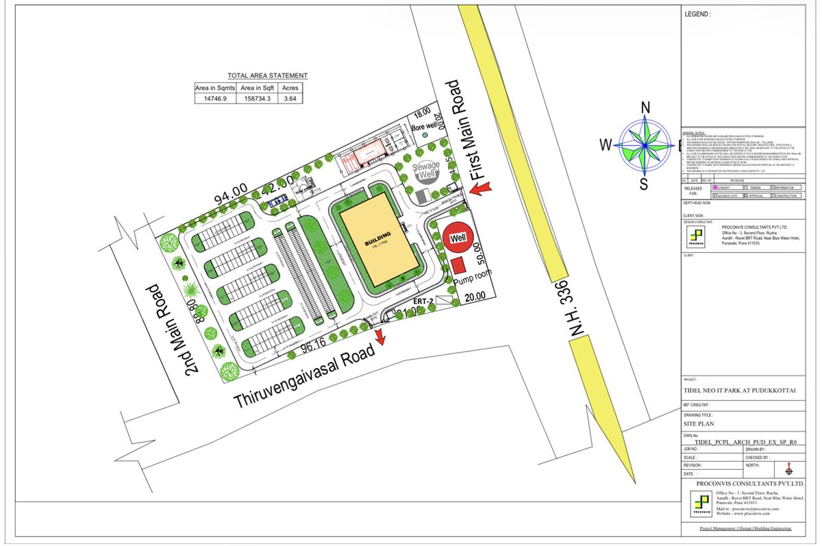 TamilNaduInfra's tweet image. Tenders floated for construction for G+3 floor TIDEL Neo IT Park at #Pudukkottai at a cost of ₹37.11 crore (excluding 18% gst), with a built up area of 60386 sqft.

#TamilNaduInfra