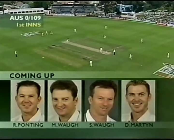 Arguably the most dominant and iconic middle order in cricket history.