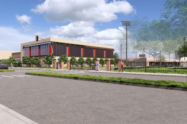 SJUDave's tweet photo. Construction of St. John's new practice facility for the men's and women's basketball team has begun. The 50,000-square-foot state of the art facility should be ready in the spring of 2027. #sjubb https://t.co/4Hx9ZRTNqD