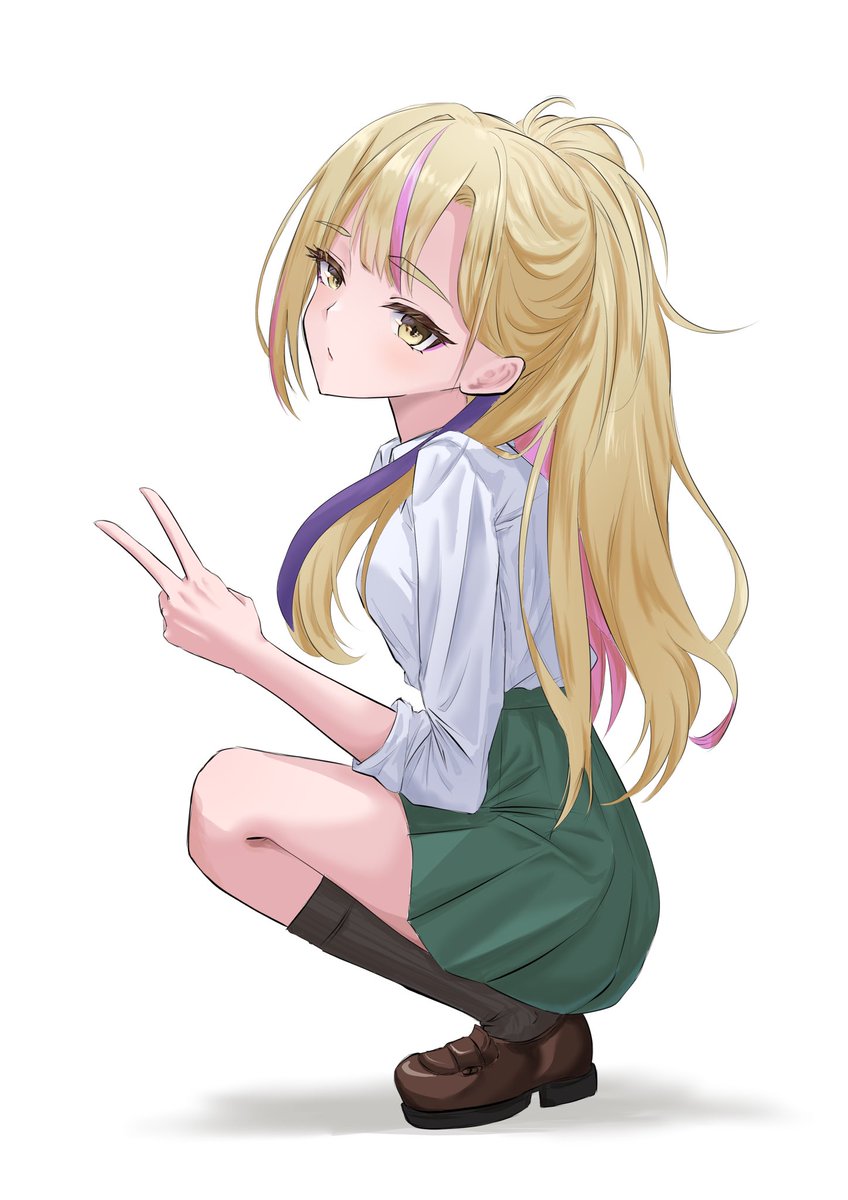 ワンドロで描く予定だった響季
全然無理だったので諦めて普通に描きました