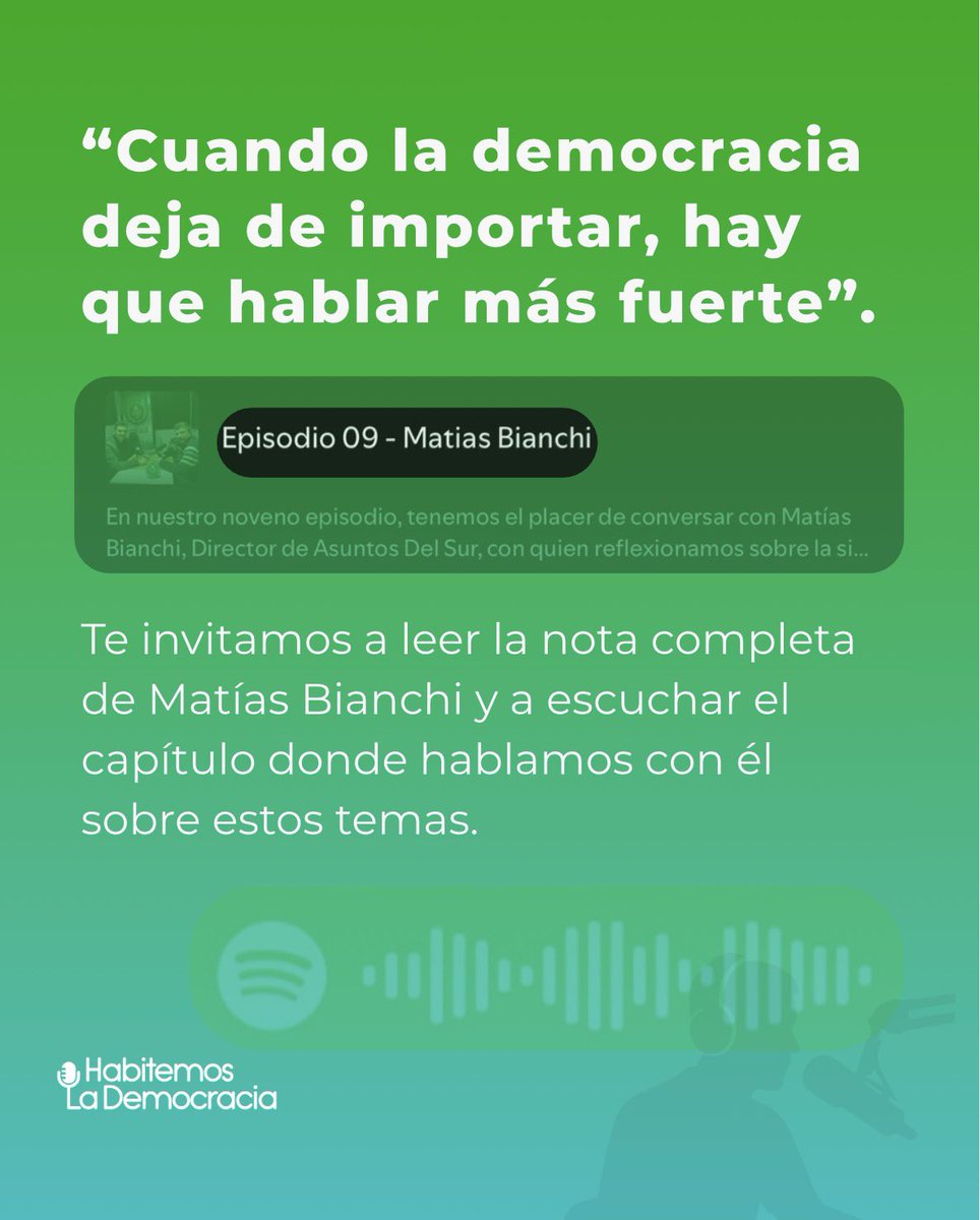 Habitemos la Democracia tweet media