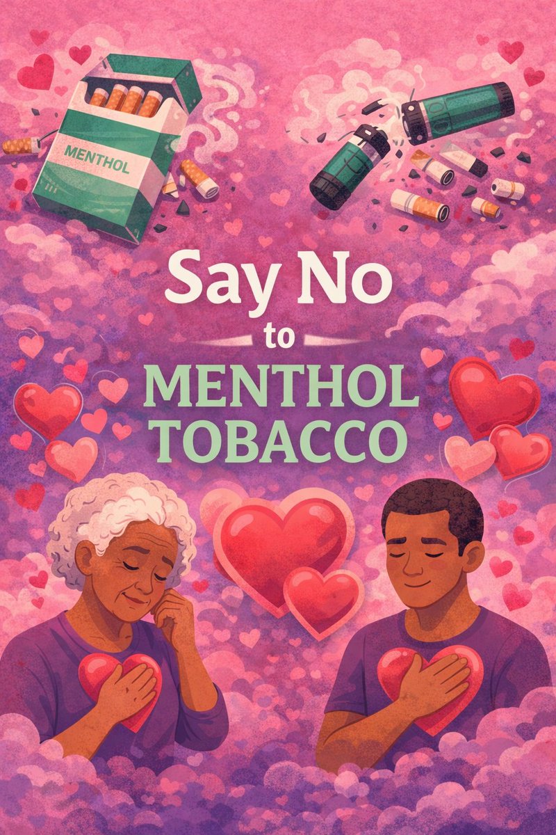 Menthol tobacco targets our communities, but we can choose differently. When you quit, you honor the strength of your ancestors and protect the hearts of the next generation.

Love yourself enough to breathe freely. 💨🌿

#KeepItSacred #Menthol #Tobacco #REACH4Health
