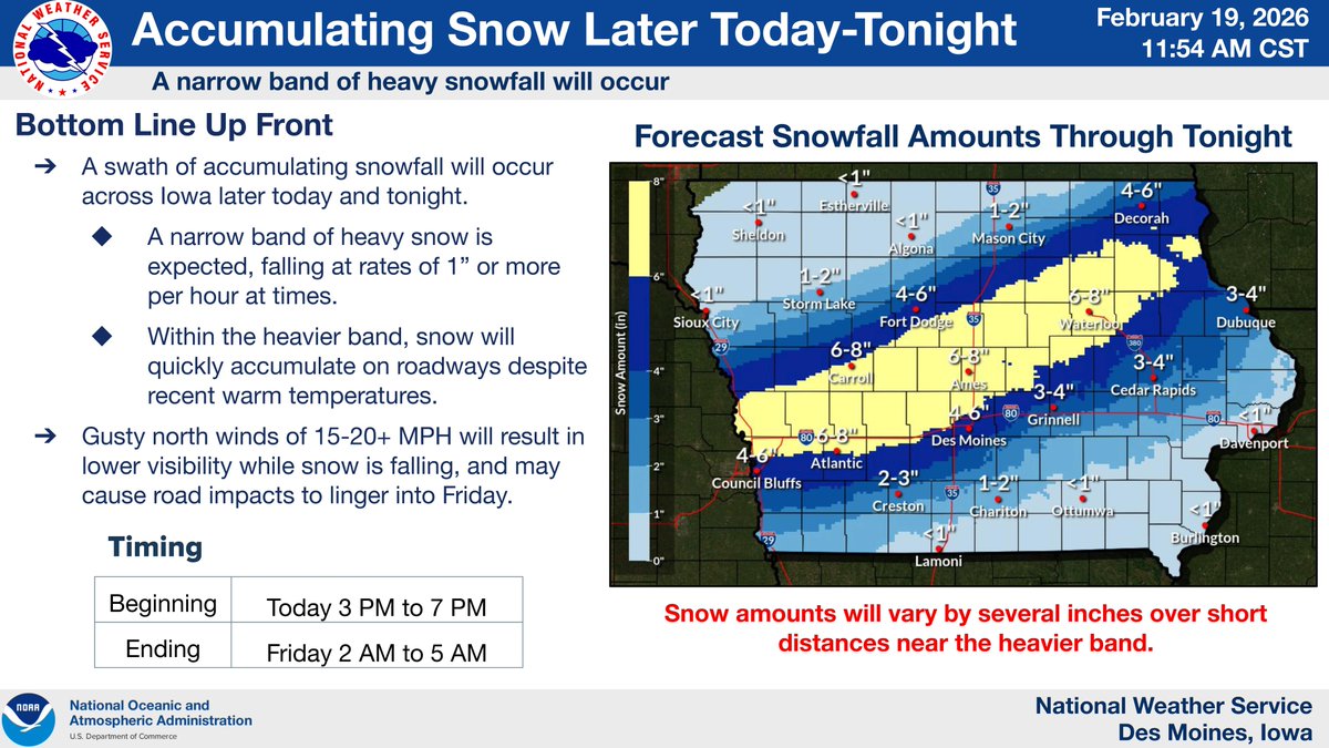 Iowa DOT tweet media