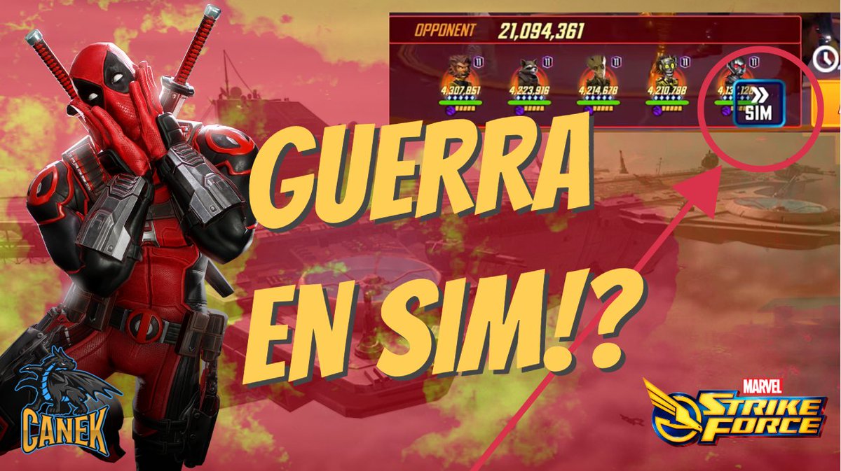 🚨 WAR SIM!! SIM PARA GUERRA!! CAT21 PRONTO Y MÁS EN MARVEL STRIKE FORCE ... youtu.be/nIhchPurkKQ?si… via <a href="/YouTube/">YouTube</a>