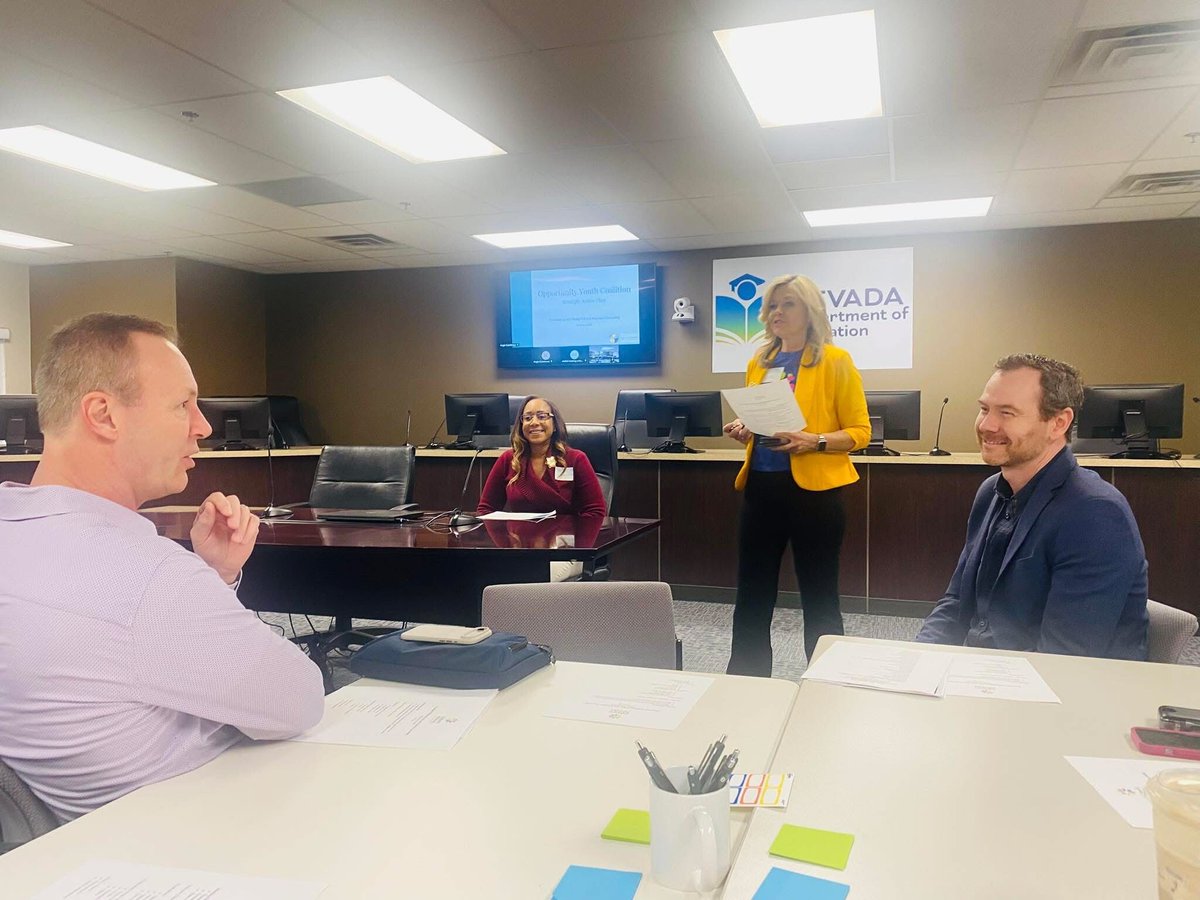 CAANevada's tweet photo. Thank you to all who attended and presented at our Economic Well Being Policy and Practices Convening @newwaystowork @greenourplanet @CCSD @jobsfirstnyc @americanaccessinstitute_  opportunity180. Shout out to @nvstateed for graciously hosting us. #policypriorities #youthadvocate https://t.co/MTPMM4RqQw