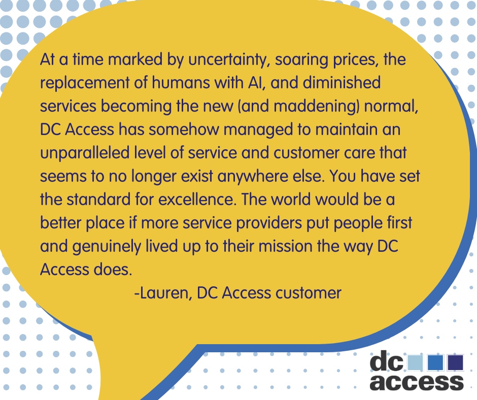 DC Access tweet media