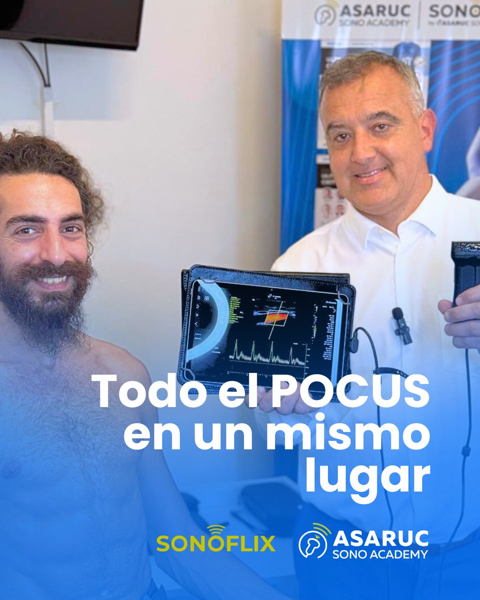 ASARUC1's tweet photo. Sabías que existe una plataforma como Netflix pero para POCUS?
Conócela https://t.co/CmEVUoFLL2 https://t.co/HlR05CziuB