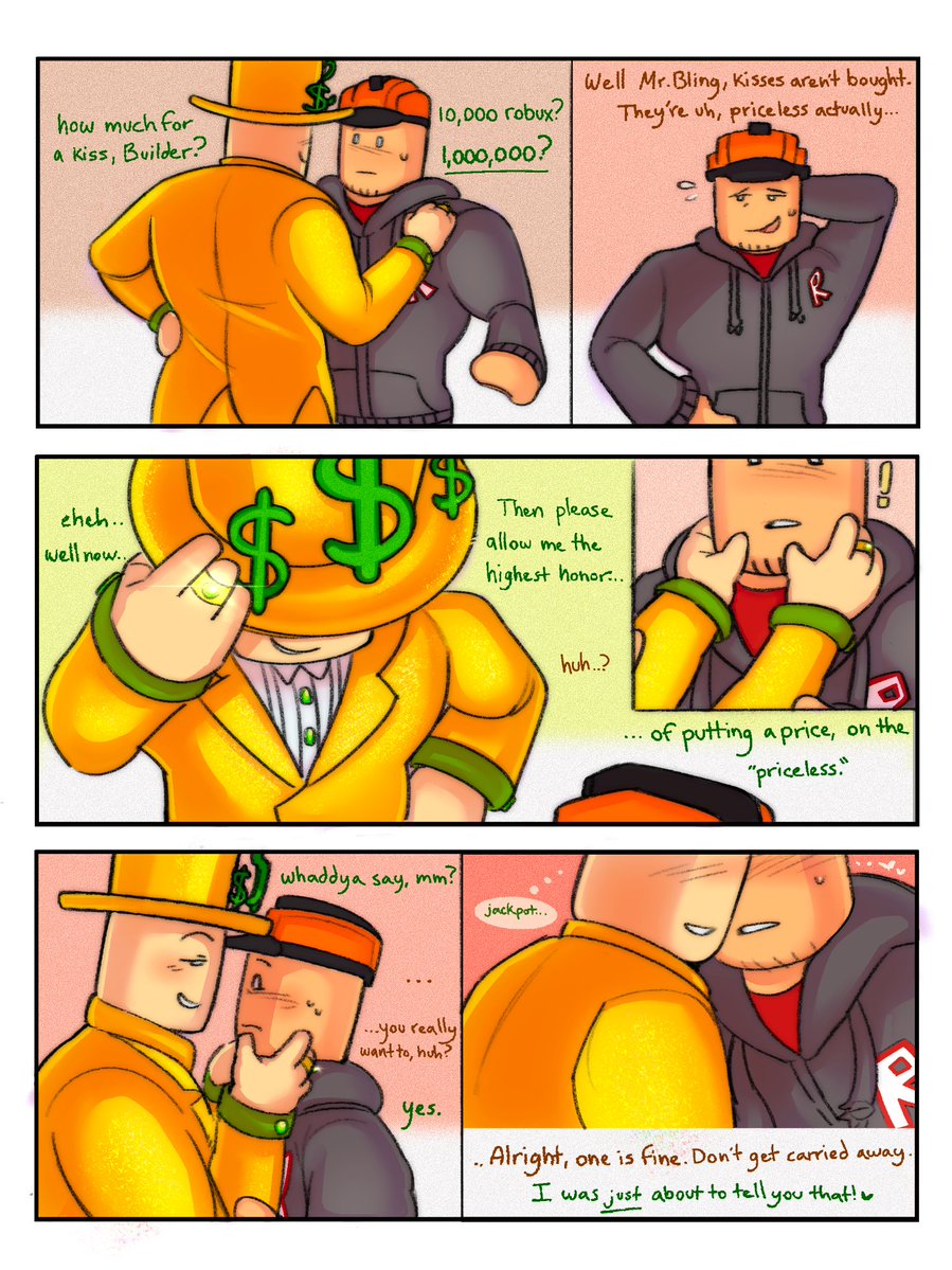 mr. blingbling and builderman jackpot #robloxart