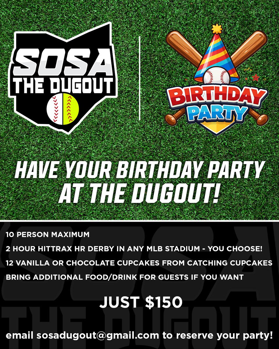 SOSADUGOUT's tweet photo. 🎉 BIRTHDAY / TEAM PARTIES 🎉 https://t.co/e7I7lN6Sov