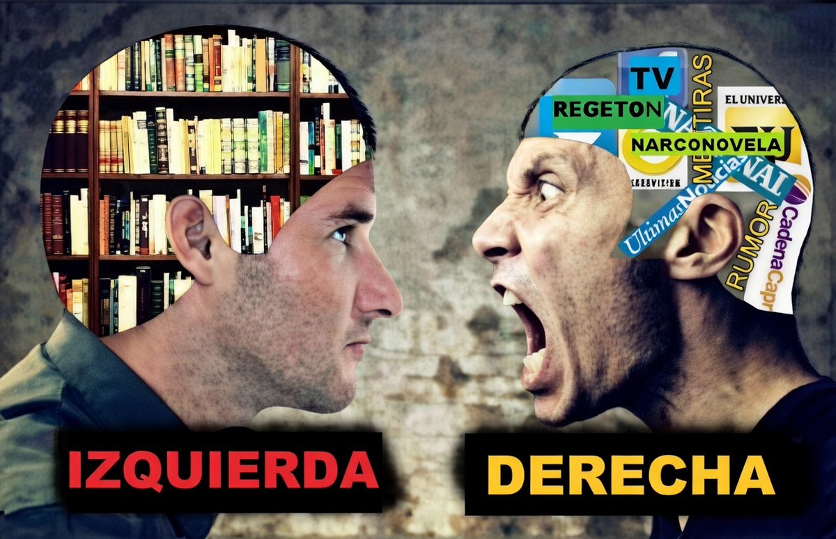 Para ser de izquierdas tienes que leer y pensar mucho para ser de derechas solo tienes que estar orgulloso de tu propia ignorancia. 

Mary Shelley