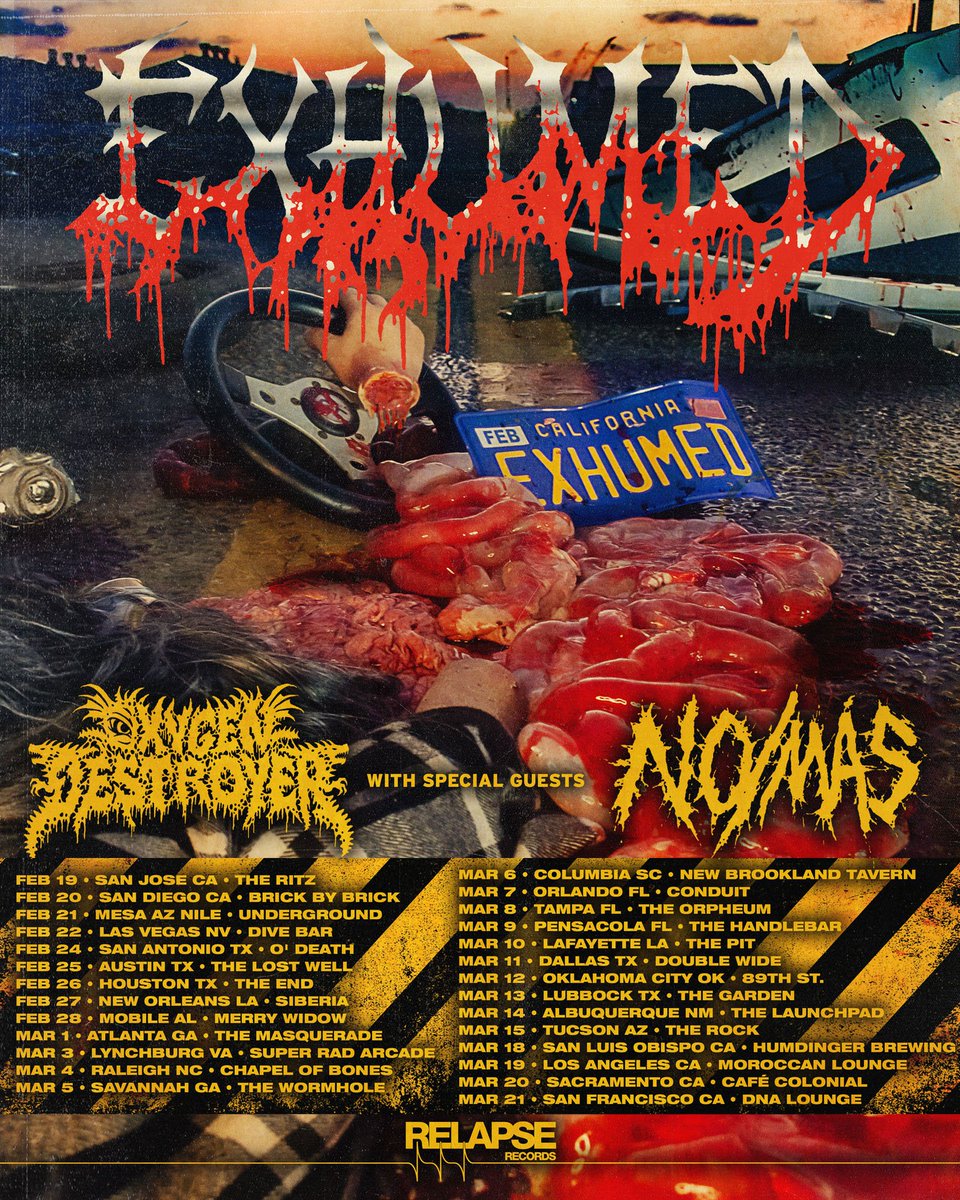 Relapse Records tweet media