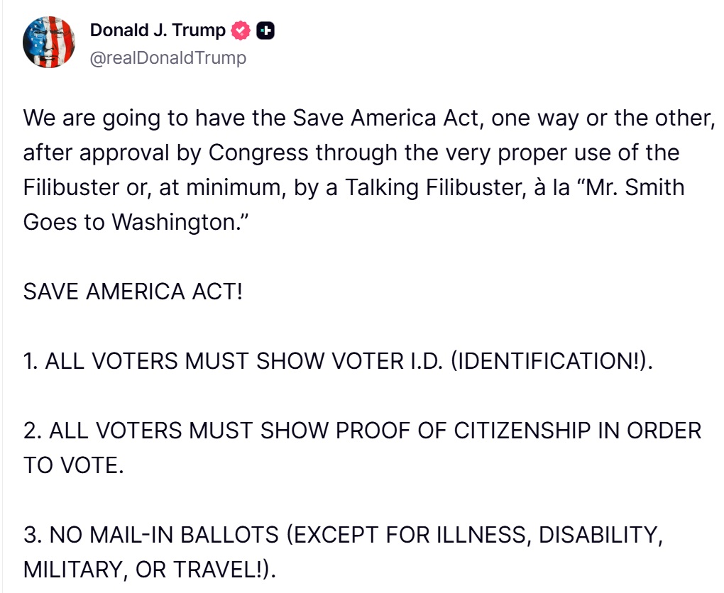 Commentary Donald J. Trump Posts From Truth Social tweet media