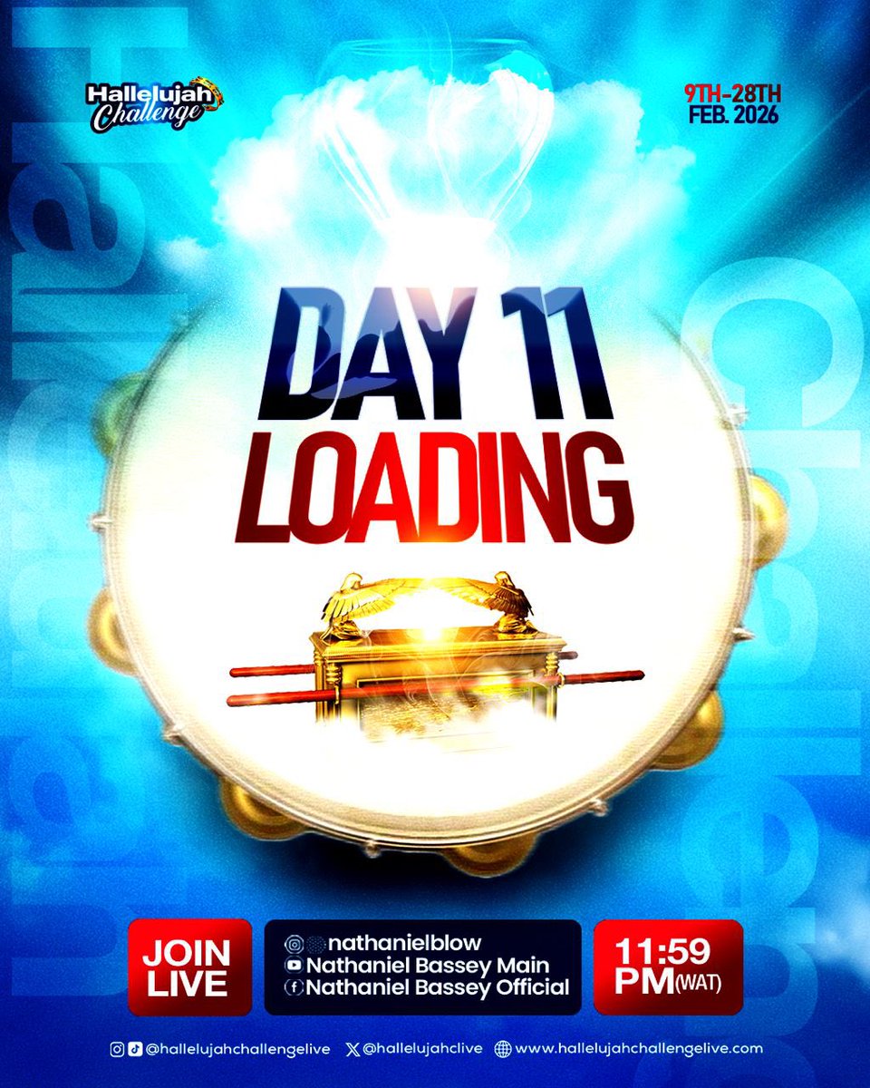 From glory to glory ! Let’s go !

If you have been following this particular edition, you would agree it’s on another spiritual level. 
If you are for trends and hypes, definitely this is not for you. But if you are for JESUS ! And His Mercy, what are you waiting for ?