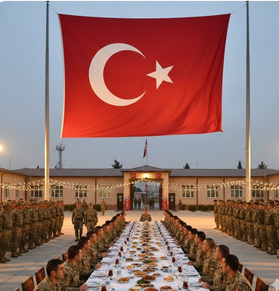 Asker kışlada iftar yapıp teravih kılsa, laiklik bekçileri herhalde sabah erkenden Anıtkabir’e şikayet dilekçesi vermeye gider. 

Beyler korkmayın; asker namaz kılınca değil, ezan dindiğinde asıl tehlike başlar. 

Hoplanmayın yani 

#RamazanRuhunuYaşat 
#Ramamaz