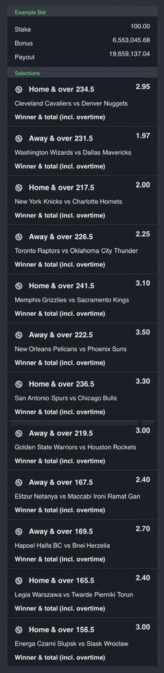 Basketball  🏀 tips

198k  Odds 💯
N400 to won 188 million 💥

Safe for low stakers💰🍀

Code here👉  t.me/+A7Q6qHKLbJ83O…

SPORTY GO PAY US MILLIONS 🏀