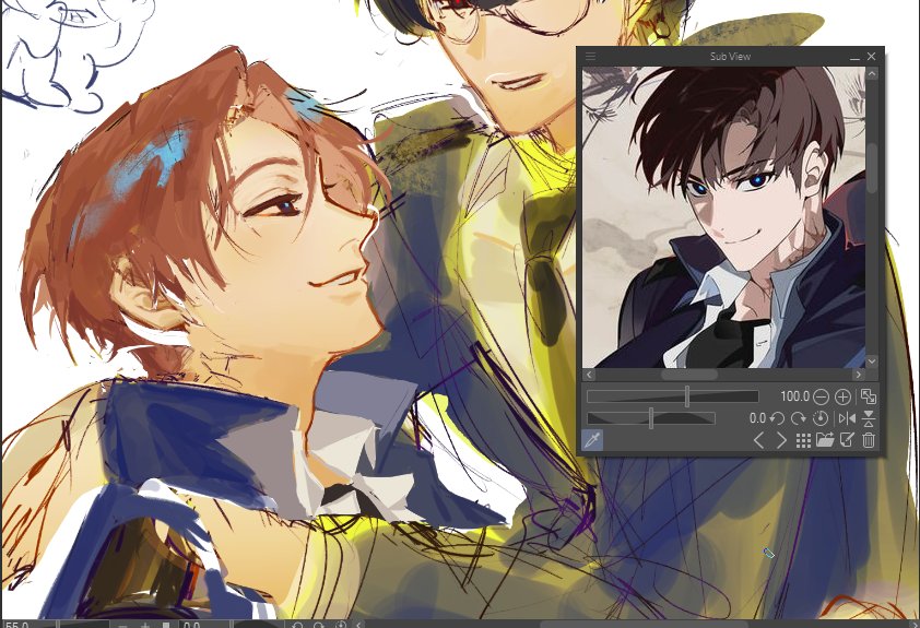 I swear I'm drawing but im just incredibly slow god help me😭