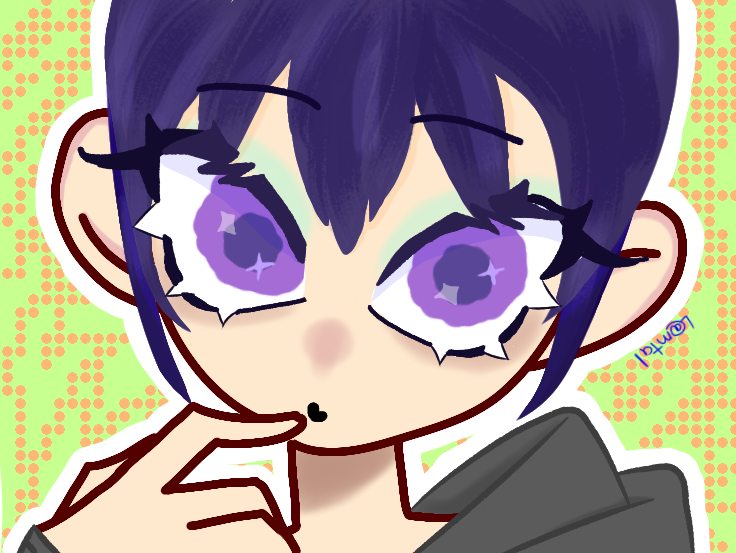 lamtalvt's tweet photo. estoy mejorando 
o((>ω< ))o
#vtuber #dibujodigital #ibispaint https://t.co/QlDEQMlLPw