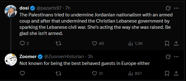 For someone who displays blood curdling hate towards "browns" or even European nationalists like <a href="/Littoria14/">Littoria</a>, he's always been very warmand courteous towards the most barbaric and backwards Israelis.

Where does his dislike of the Third World go there?