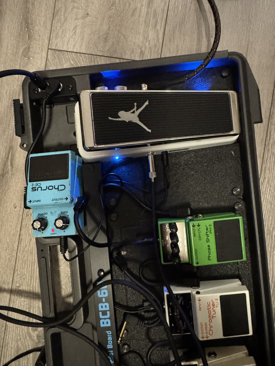 Dusting off the old pedal board and trying to remember ‘the 4 cable method’ ready for Scattering Ashes first practice in 6 years! 10 years since we played <a href="/DownloadFest/">Download Festival</a> &amp; it’s time to return! 🤘😎🤘