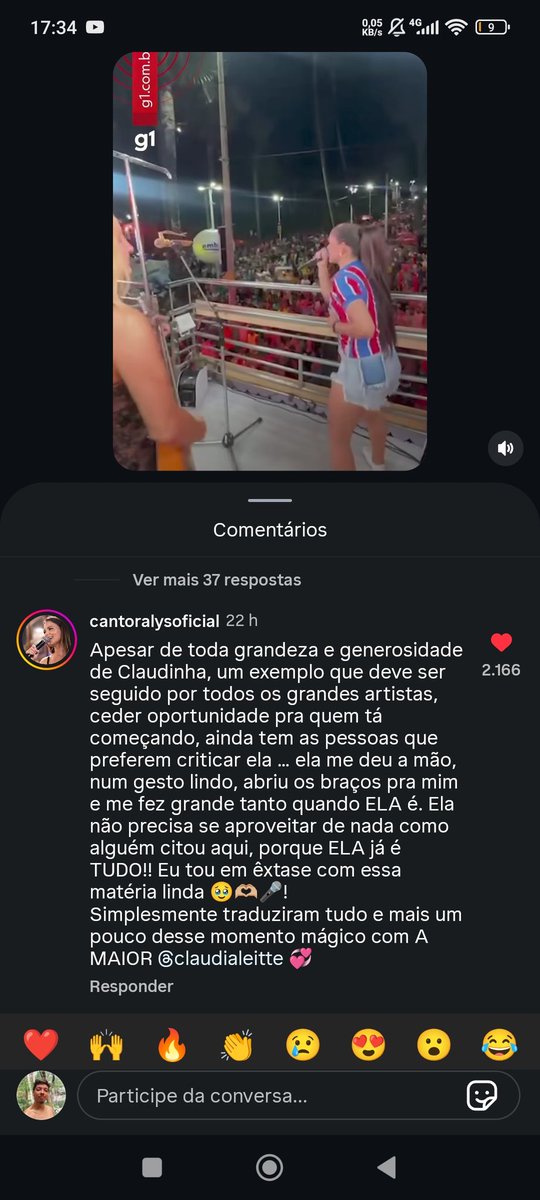 Igorferreiracl's tweet photo. E Claudinha que pegou uma cantora que cantou no carnaval sem público e levou pra cantar com ela? Foi mágico, mas isso a mídia não expõe em "efeito manada" pois não vale a pena elogiar atitudes dela, né? Só esperam um deslize, uma fala equivocada, algo longe do contexto. https://t.co/SsdiJIFgUD