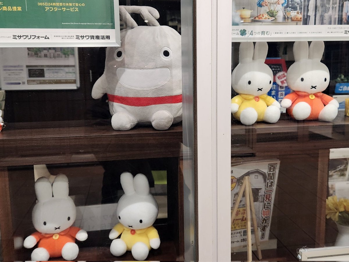 のるるんとミッフィーいた
瞼に看板刺さっとる😫
#のるるん #ミッフィー