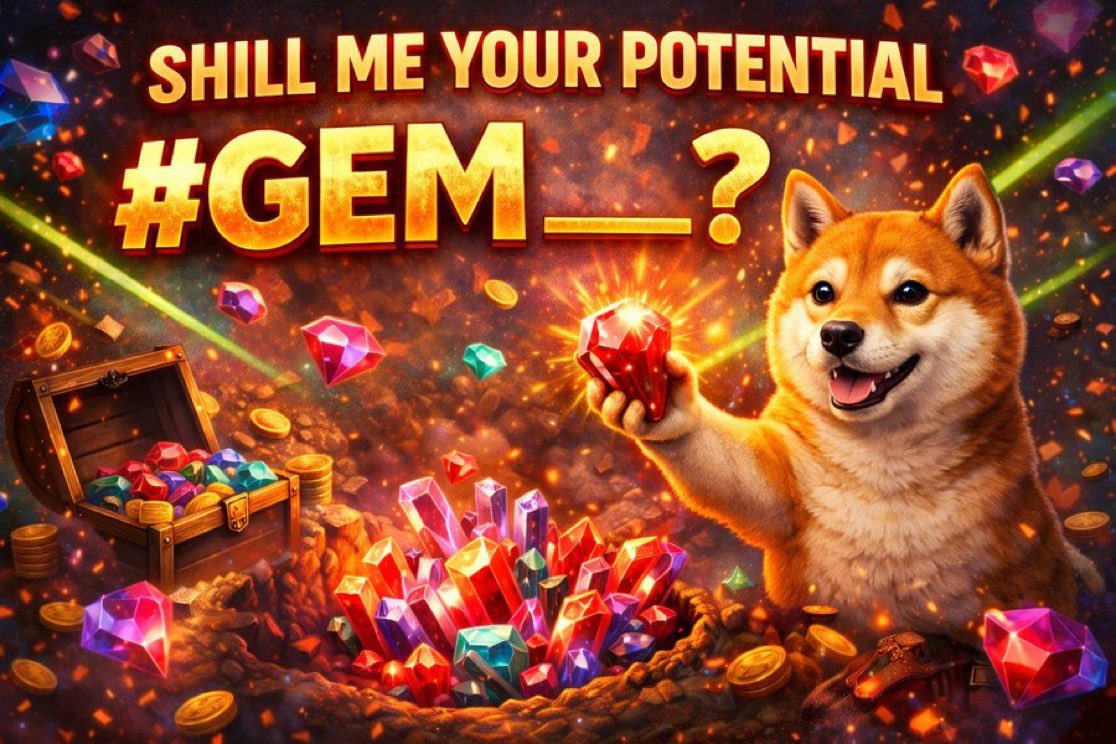 WhaleCryptoGems's tweet image. Shill me your  potential #Gem ___?