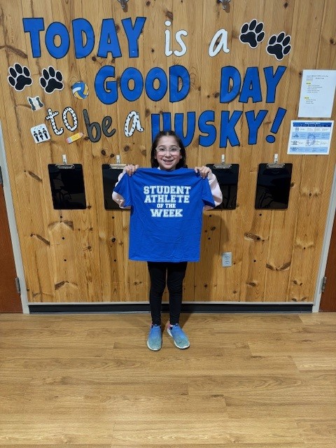 AthleticsHerget's tweet image. Congratulations to Jaylene Serrano on being chosen as student athlete of the week for 6th girls basketball. She was chosen for her hard work and effort on the court and in the classroom! #studentathleteoftheweek #partofthepack #nbt