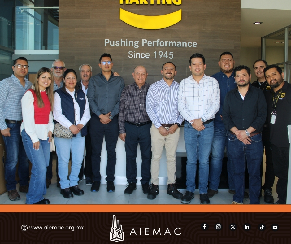aiemac's tweet photo. Visitamos el @PuertoInterior Seco de Guanajuato para conocer su impacto logístico y económico. 
Como parte del recorrido, visitamos las instalaciones de las empresas @HARTING México y @Pirelli_MX , destacadas por su innovación. 
Agradecemos al Puerto y las empresas por recibirnos https://t.co/GJUzKQJFqW