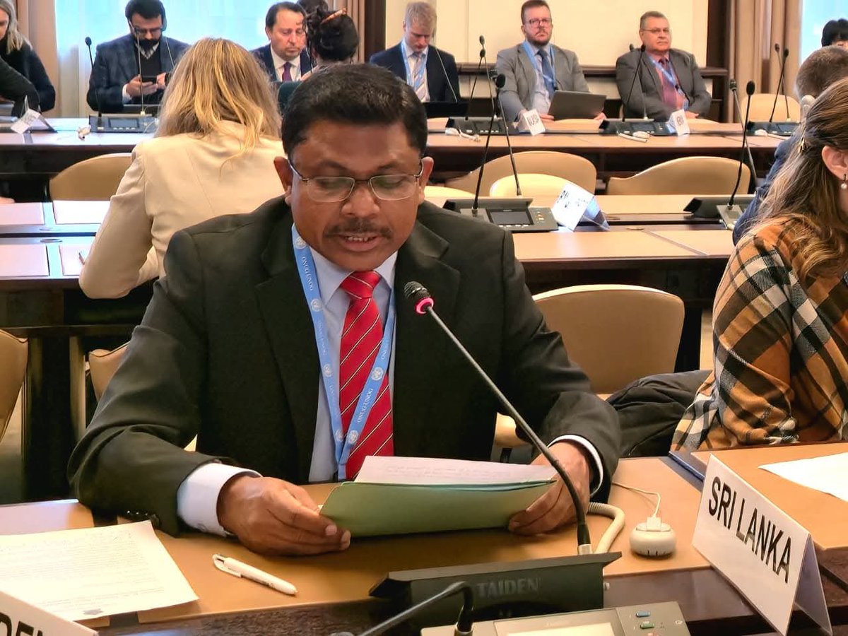 SriLanka at UNGeneva tweet media