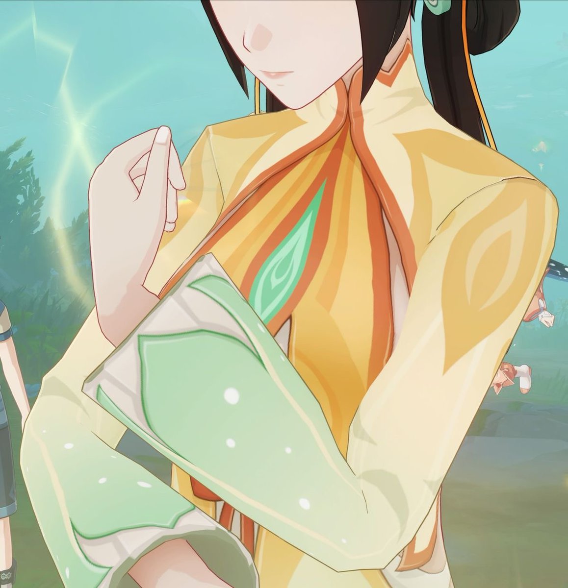 her design was made with much care and love 🍃🐠