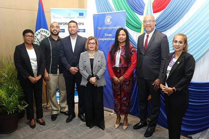 caribbeannewsuk's tweet image. #BELIZE: The government, in partnership with the CARICOM Competition Commission and the Commonwealth Secretariat, concluded a three-day capacity-building workshop to strengthen national expertise in competition law and policy. The training took place from 10 to 13 February.