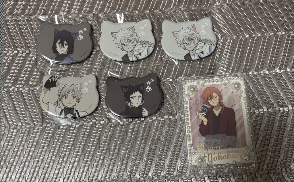 譲渡】文豪ストレイドッグス 文スト ナンジャ ナンジャタウン 猫型 缶