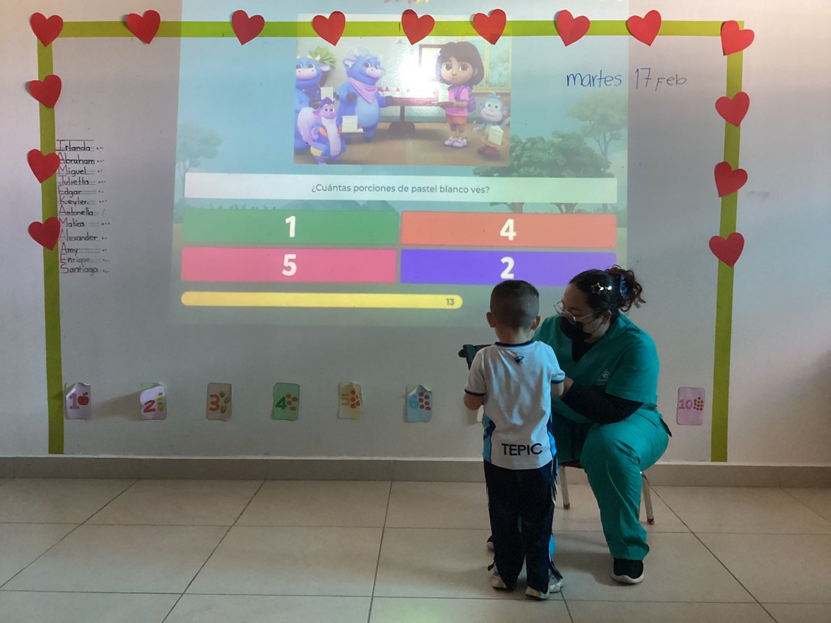 Jugamos a encontrar los números y a contar, con ayuda de un juego super divertido en #KaHoot! 🤓🫶🏼
<a href="/CSBoficial/">Colegio Simón Bolívar</a> <a href="/AraceliGis51584/">Araceli Giselle Guerrero Gomez</a>