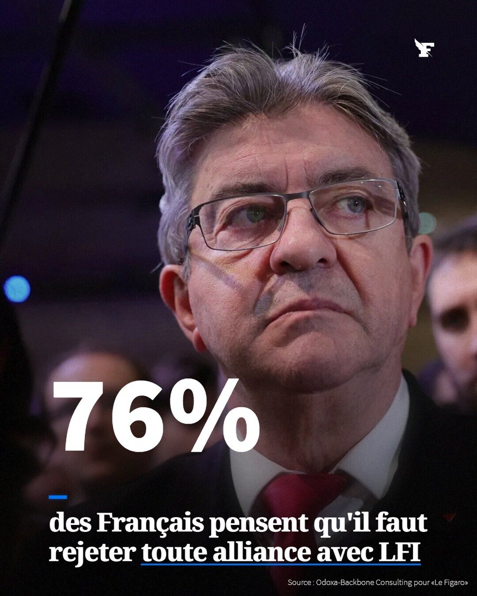 Les français savent qu'ils n'ont rien de bon a attendre de LFI, le parti de l'étranger