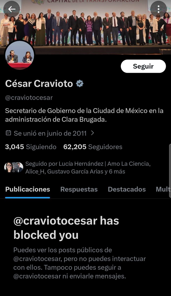 AbigailTor15802's tweet photo. Como ven amigos, Cravioto no aguanto la vara? 
ES FUNCIONARIO PÚBLICO, PORQUE BLOQUEA A LA GENTE??? 
COBARDE!!
#FueraCravioto
#CraviotoCorrupto
#NoMasCorrupcionHaghenbeck
@UribeMerle 
@fmonterrosa 
@pasotti 
@GustavoGarciaMH https://t.co/bFH7css2iw
