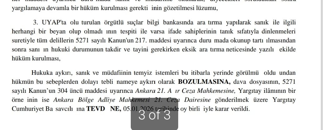 Koskoca gecen 8 yil, kaybettiklerimizin hayatlari, yasanan hayal kirikliklari, sevinilcek bisey oldugunu dusunemiyorum acikcasi ama yargitay karari bozdu...