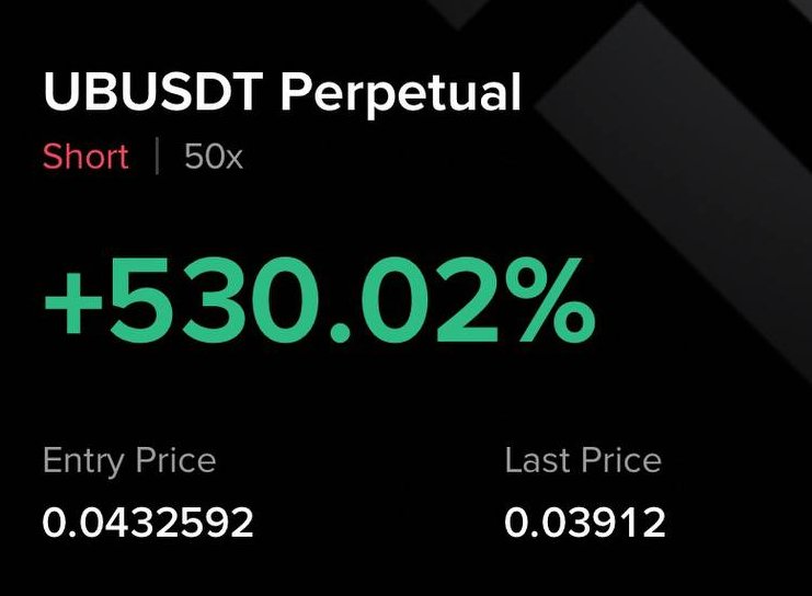 $UB

TP3: 0.0395 ✅
$ASTER $ICP $ZK $ZEC $DASH $XPL $PENGU $TAO $COAI $BTC $DGB $VIRTUAL $HYPE $SOL $PUMP $ETH $TRUMP $ROSE